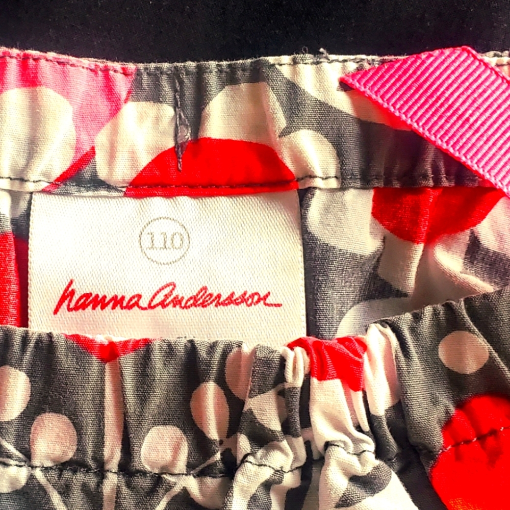 Hanna Andersson Floral Sleeveless Dress with Pink Accents - Picture 2 of 4